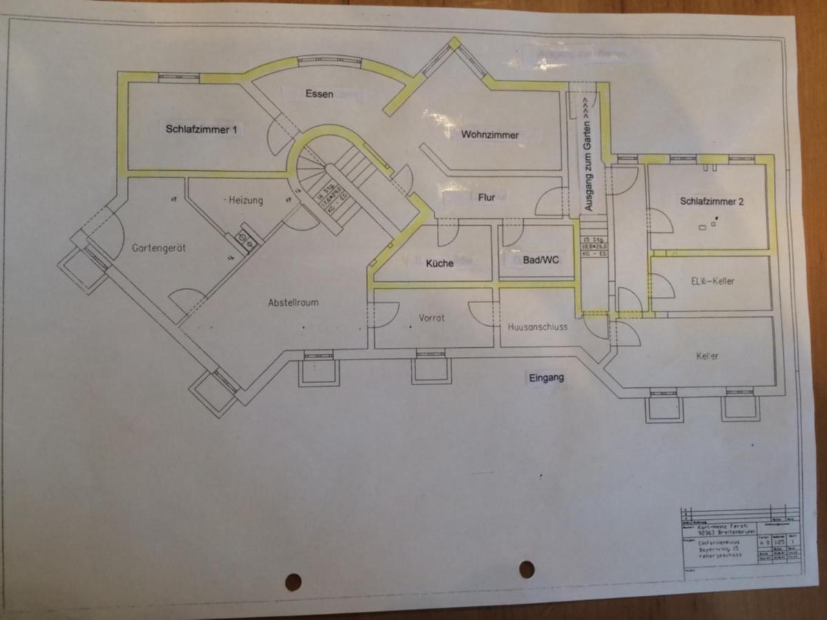 Ferienwohnung Bayernring Breitenbrunn  Екстериор снимка